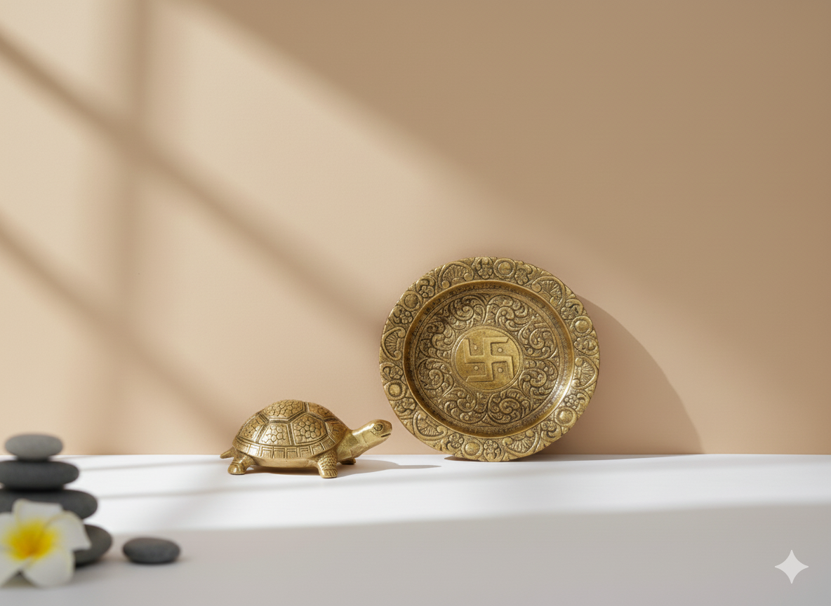 Metal Tortoise Plate Big