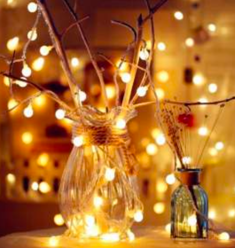 14L Milky Ball String Lights
