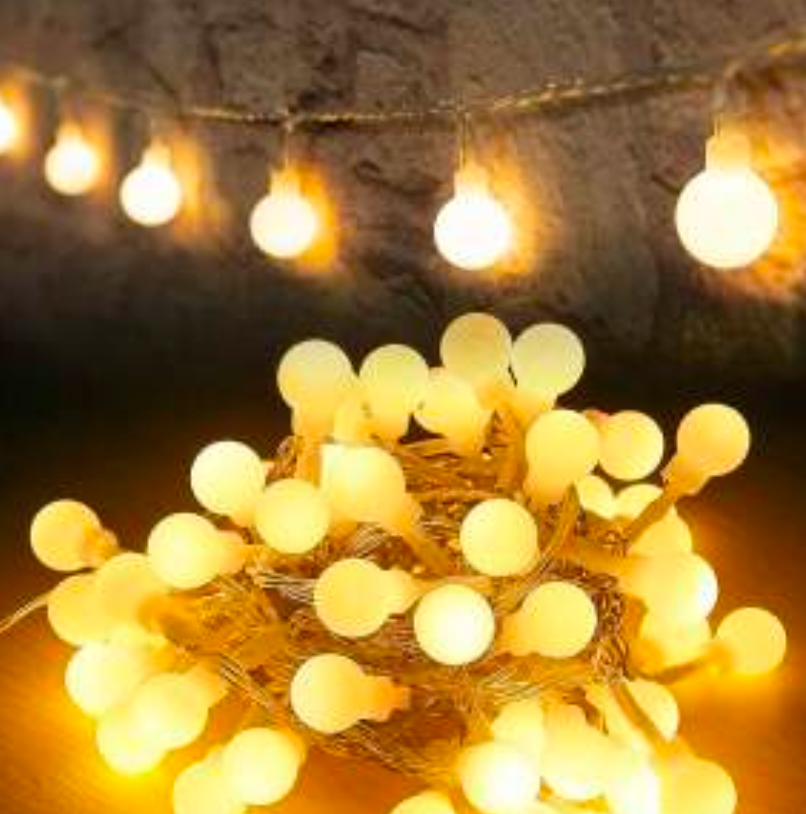 14L Milky Ball String Lights