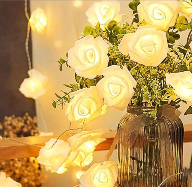 Blooming Rose String Lights
